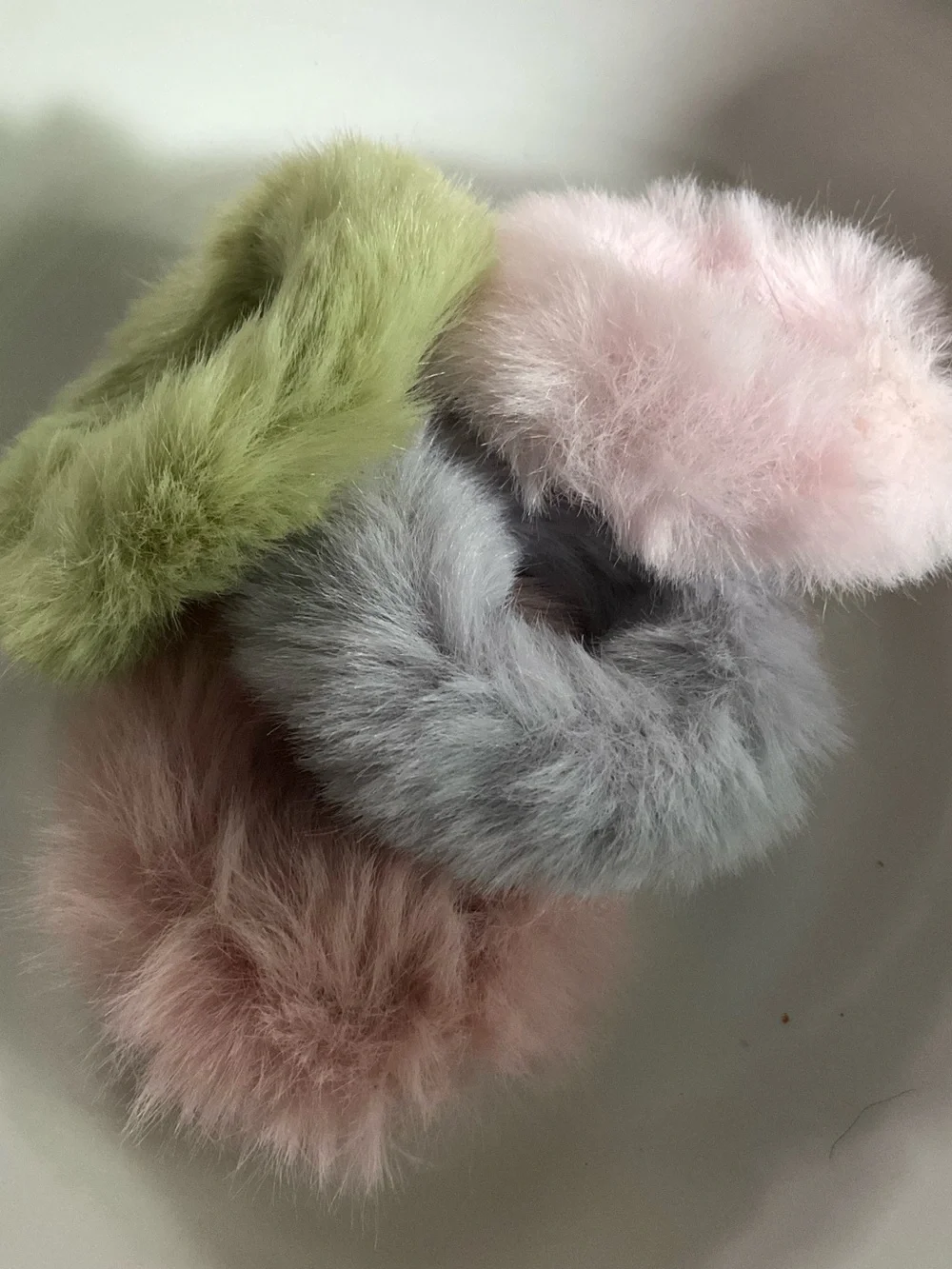 N/A faux fluffy